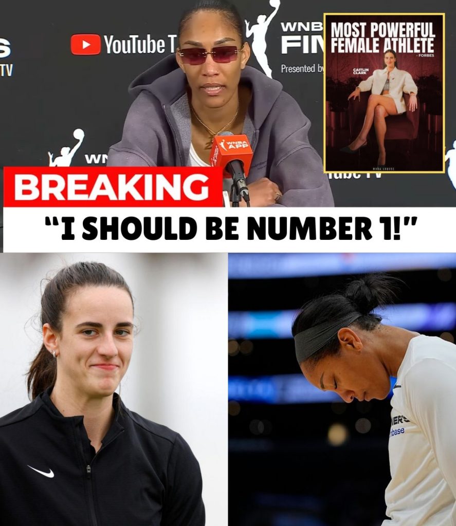 Forbes Rankings Ignite WNBA Firestorm: A’ja Wilson Allegedly “Loses It” After Caitlin Clark is Crowned Most Powerful Female Athlete