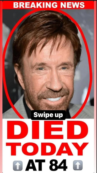 Chuck Norris Announces Heartfelt Farewell