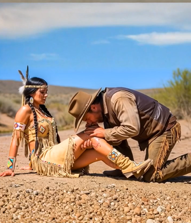 With ants crawling over her body, the Apache woman uttered the name of the one who buried her alive.