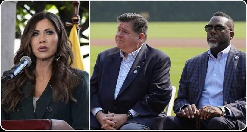 Noem Rejects Illinois Governor’s Request to ‘Pause’ Immigration Enforcement for Halloween